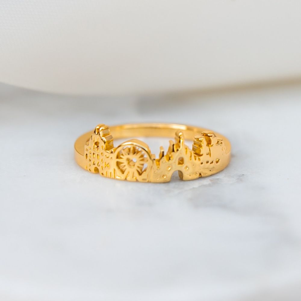 Disneyland Attractions Ring by Rebecca Hook