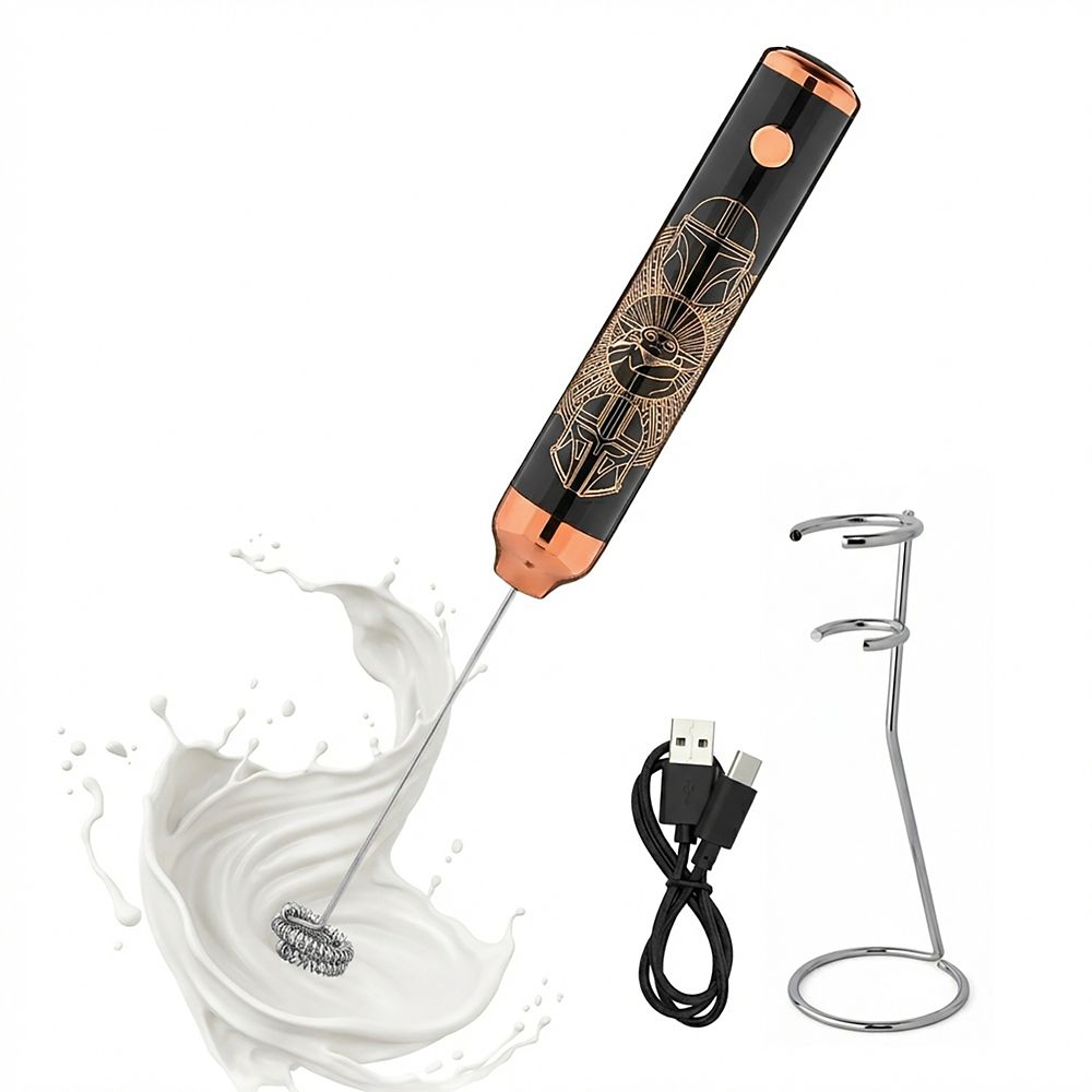 The Mandalorian Milk Frother with Stand &ndash; Star Wars