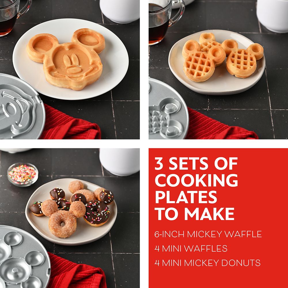 Mickey Mouse Waffle and Donut Maker