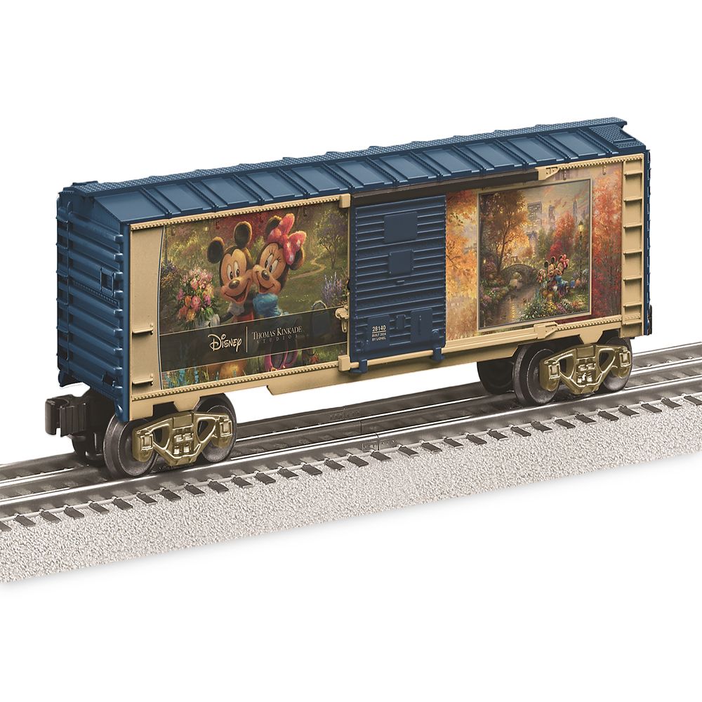 Mickey and Minnie Mouse ''Sweethearts Central Park'' Thomas Kinkade Studios Train Car by Lionel