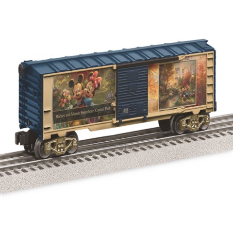 Детские игрушки Thomas Kinkade Mickey and Minnie Mouse ''Sweethearts Central Park'' Thomas Kinkade Studios Train Car by Lionel
