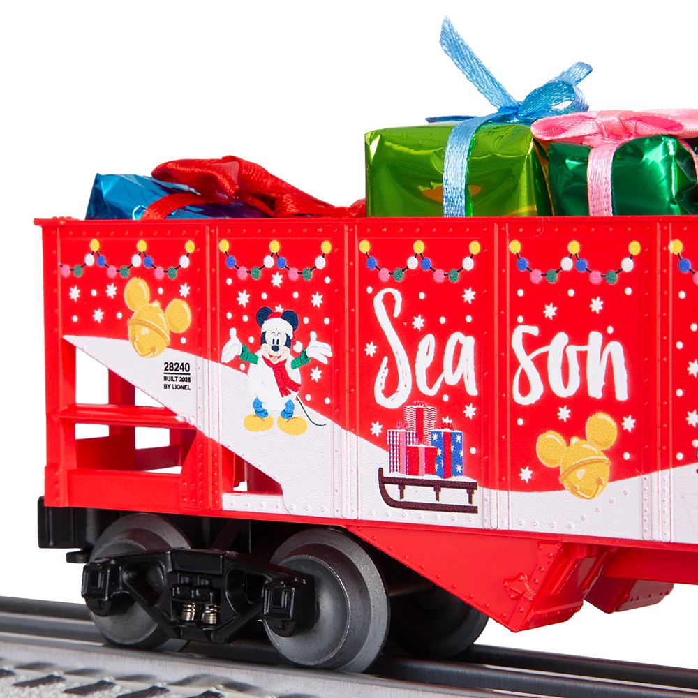 Mickey Mouse and Friends Disney Christmas Hopper with Present Load by Lionel
