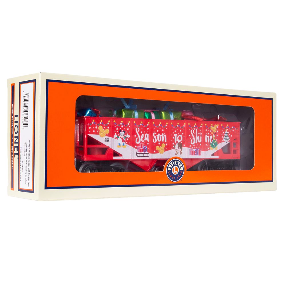 Mickey Mouse and Friends Disney Christmas Hopper with Present Load by Lionel