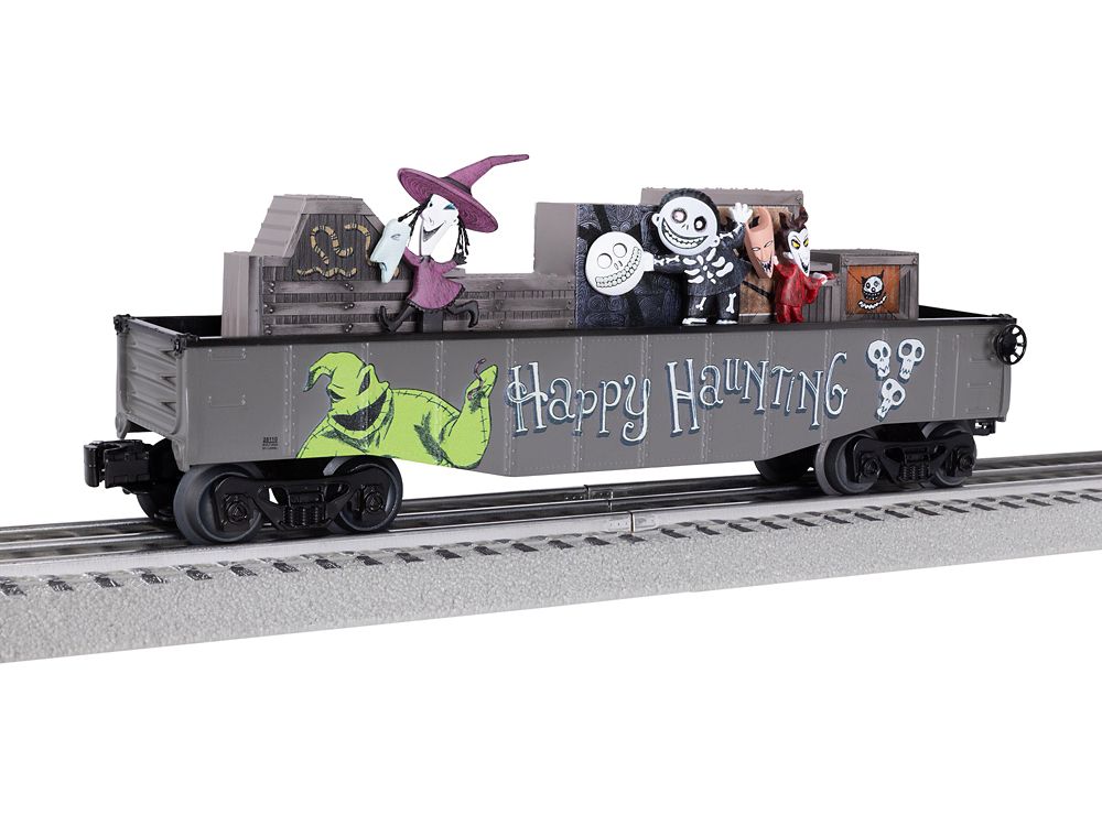 The Nightmare Before Christmas Lock, Shock & Barrel Chasing Gondola by Lionel