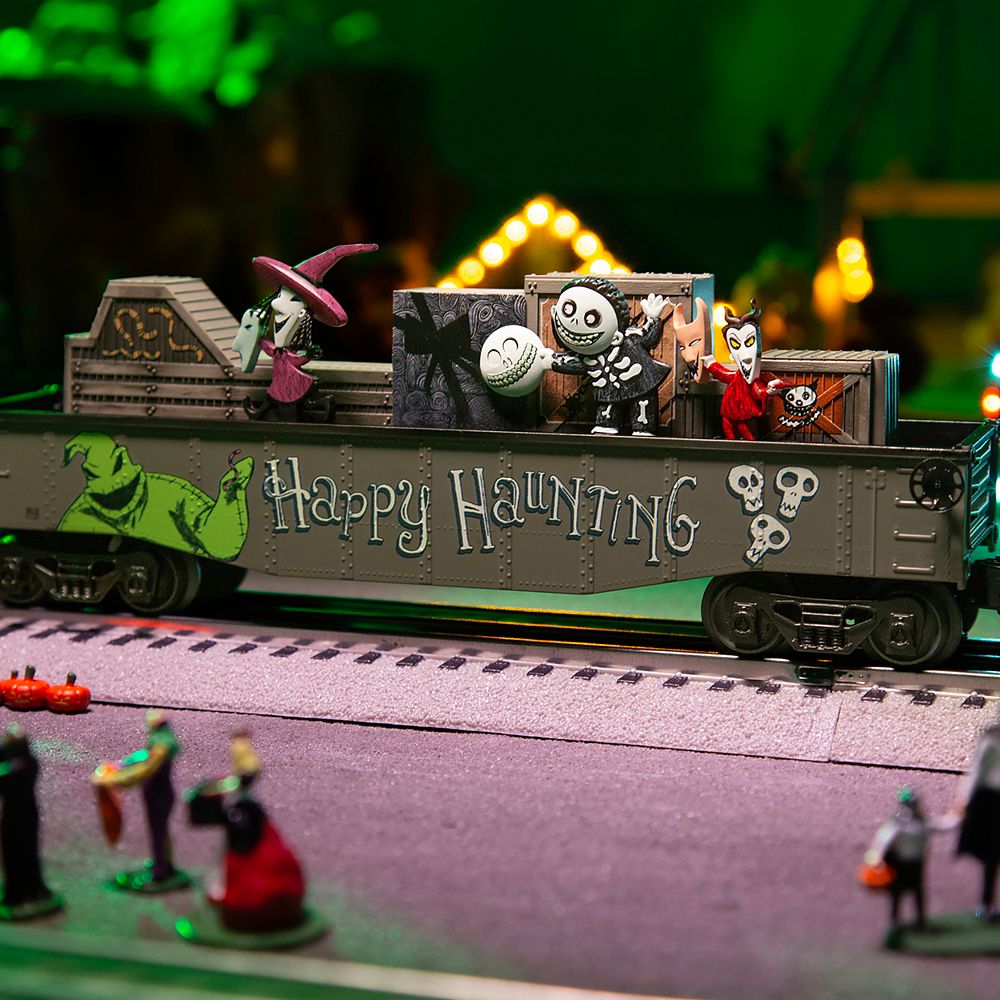 The Nightmare Before Christmas Lock, Shock & Barrel Chasing Gondola by Lionel