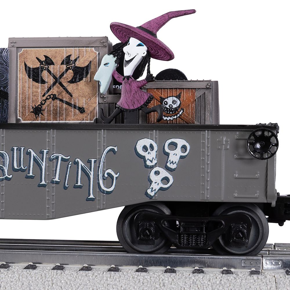 The Nightmare Before Christmas Lock, Shock & Barrel Chasing Gondola by Lionel