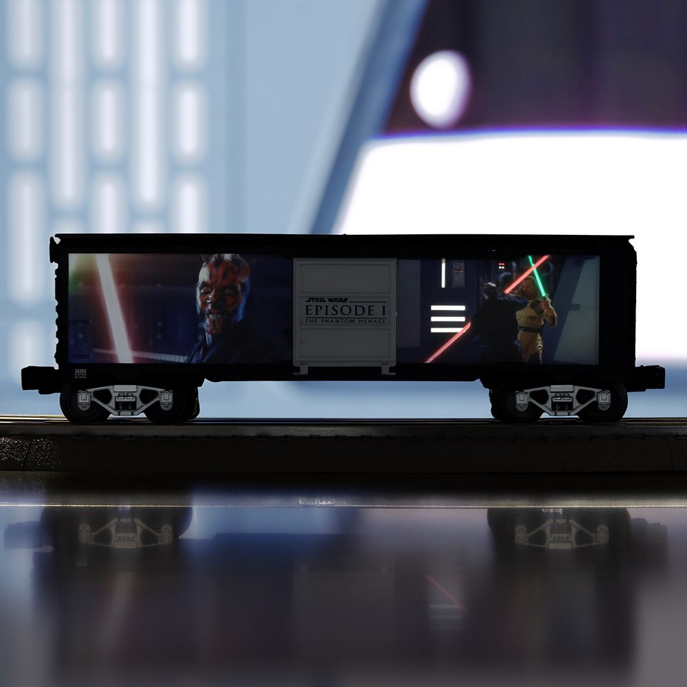 Star Wars LIGHTSABER Series Illuminated Boxcar: Darth Maul v. Qui-Gon Jin (Episode 1) by Lionel