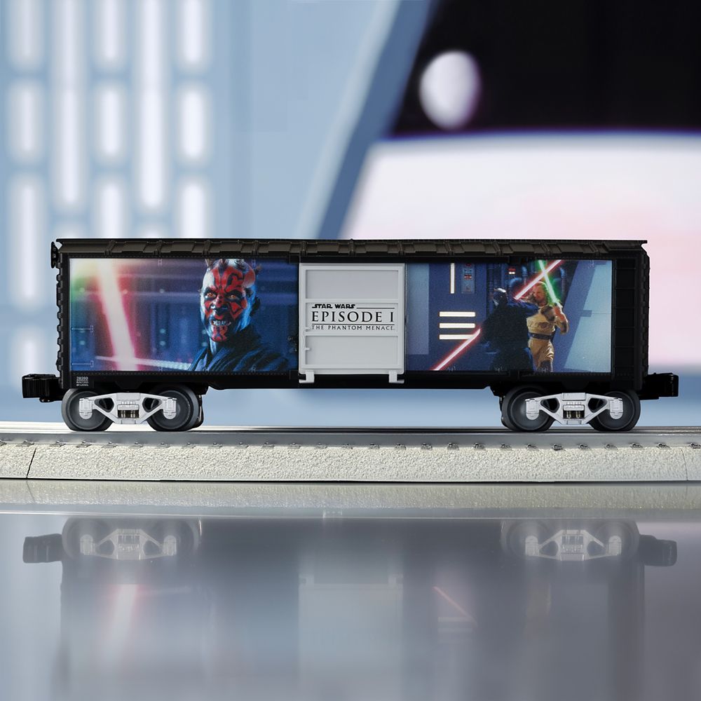 Star Wars LIGHTSABER Series Illuminated Boxcar: Darth Maul v. Qui-Gon Jin (Episode 1) by Lionel
