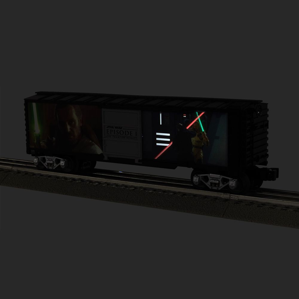 Star Wars LIGHTSABER Series Illuminated Boxcar: Darth Maul v. Qui-Gon Jin (Episode 1) by Lionel