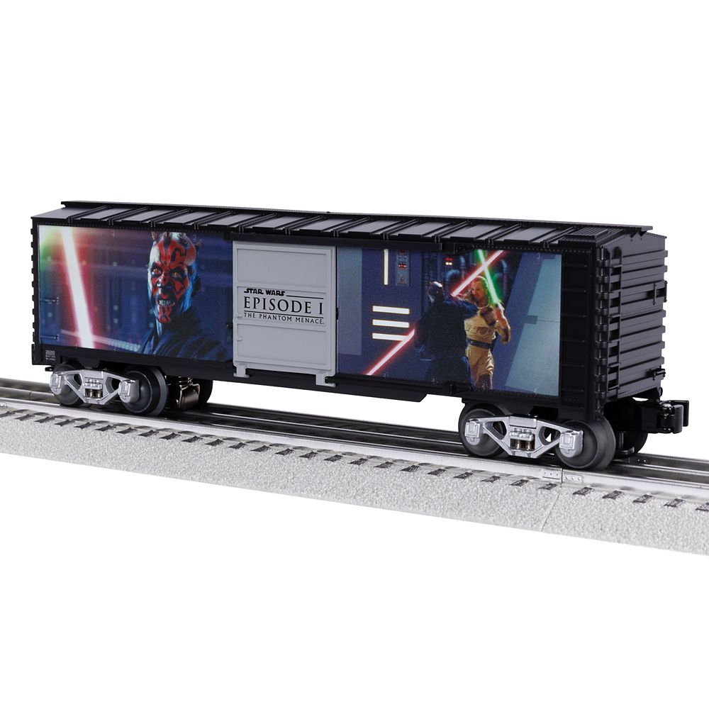 Star Wars LIGHTSABER Series Illuminated Boxcar: Darth Maul v. Qui-Gon Jin (Episode 1) by Lionel