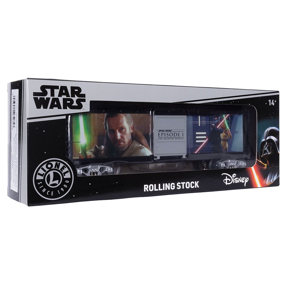 Star Wars LIGHTSABER Series Illuminated Boxcar: Darth Maul v. Qui-Gon Jin (Episode 1) by Lionel