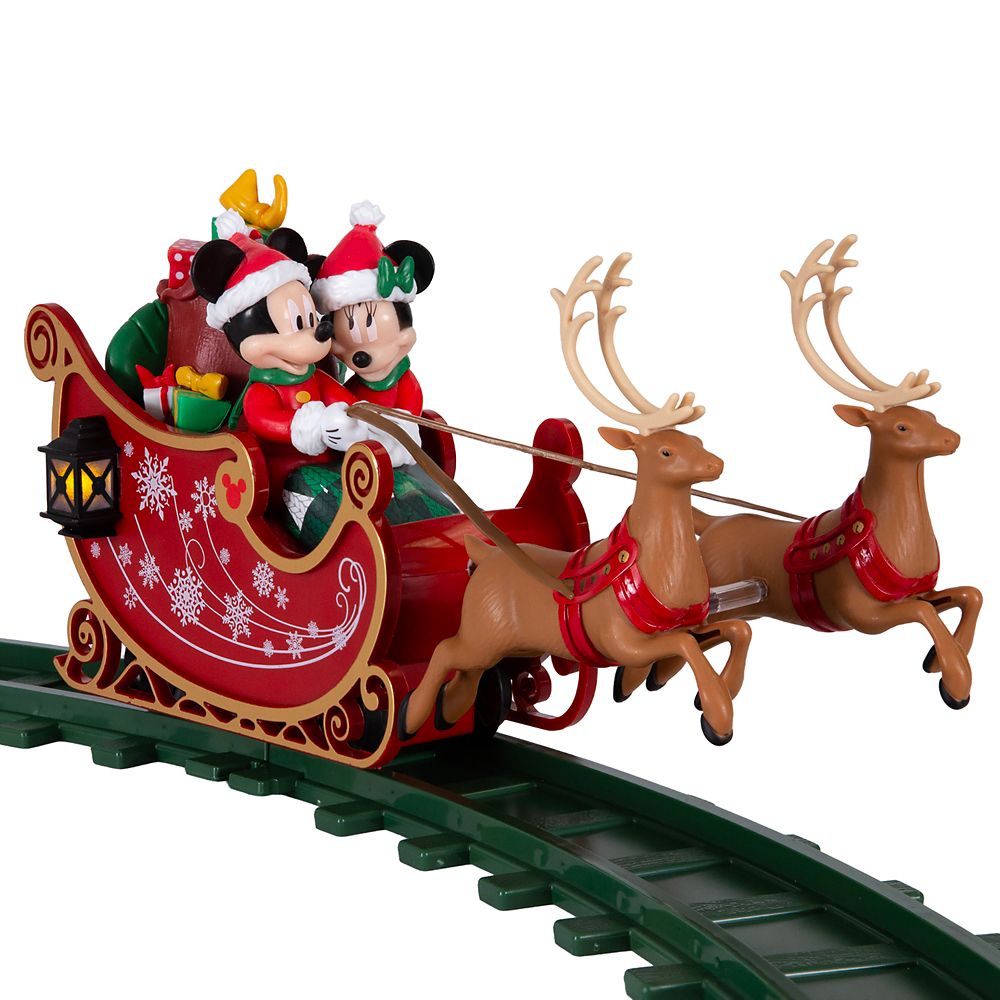 Mickey and Minnie Mouse Christmas Tree Train by Lionel