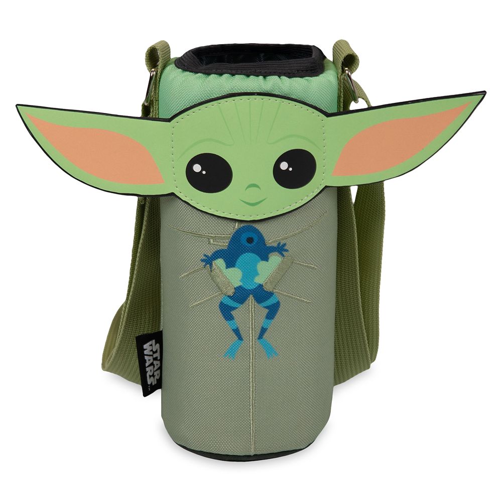 Grogu Stainless Steel Water Bottle and Cooler Tote &ndash; Star Wars: The Mandalorian