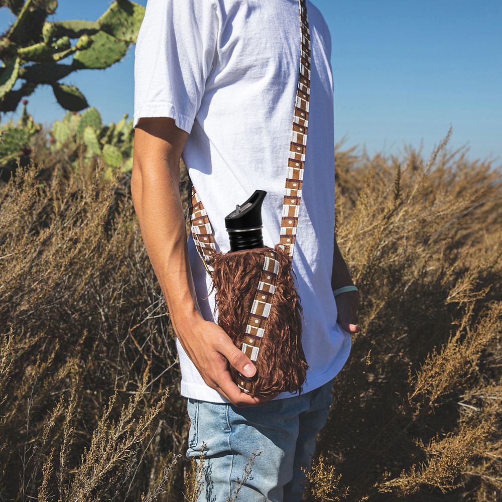 Chewbacca Stainless Steel Water Bottle and Cooler Tote &ndash; Star Wars