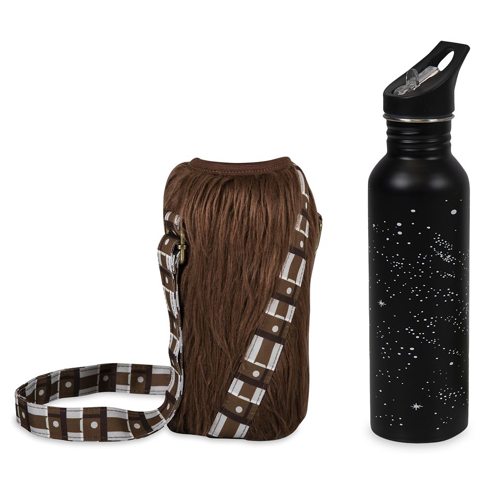 Chewbacca Stainless Steel Water Bottle and Cooler Tote &ndash; Star Wars