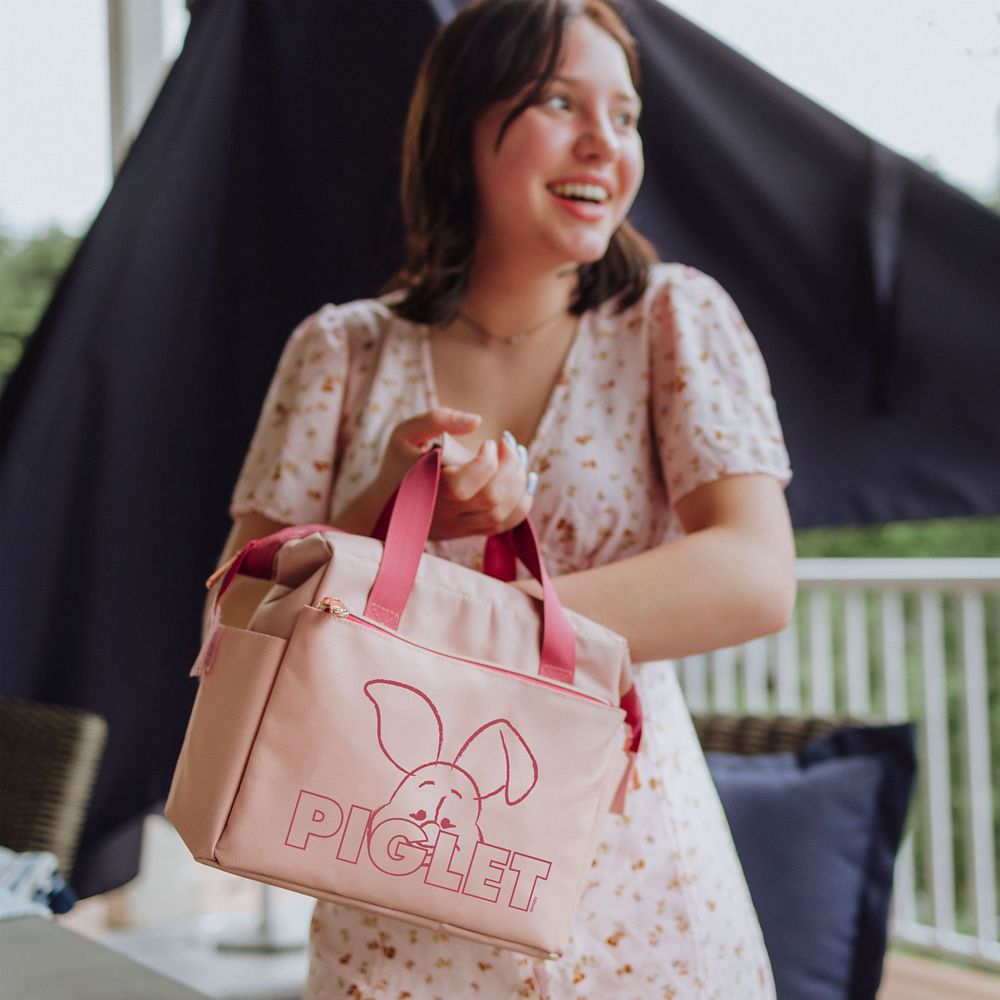 Piglet On the Go Soft Cooler Insulated Lunch Bag &ndash; Winnie the Pooh