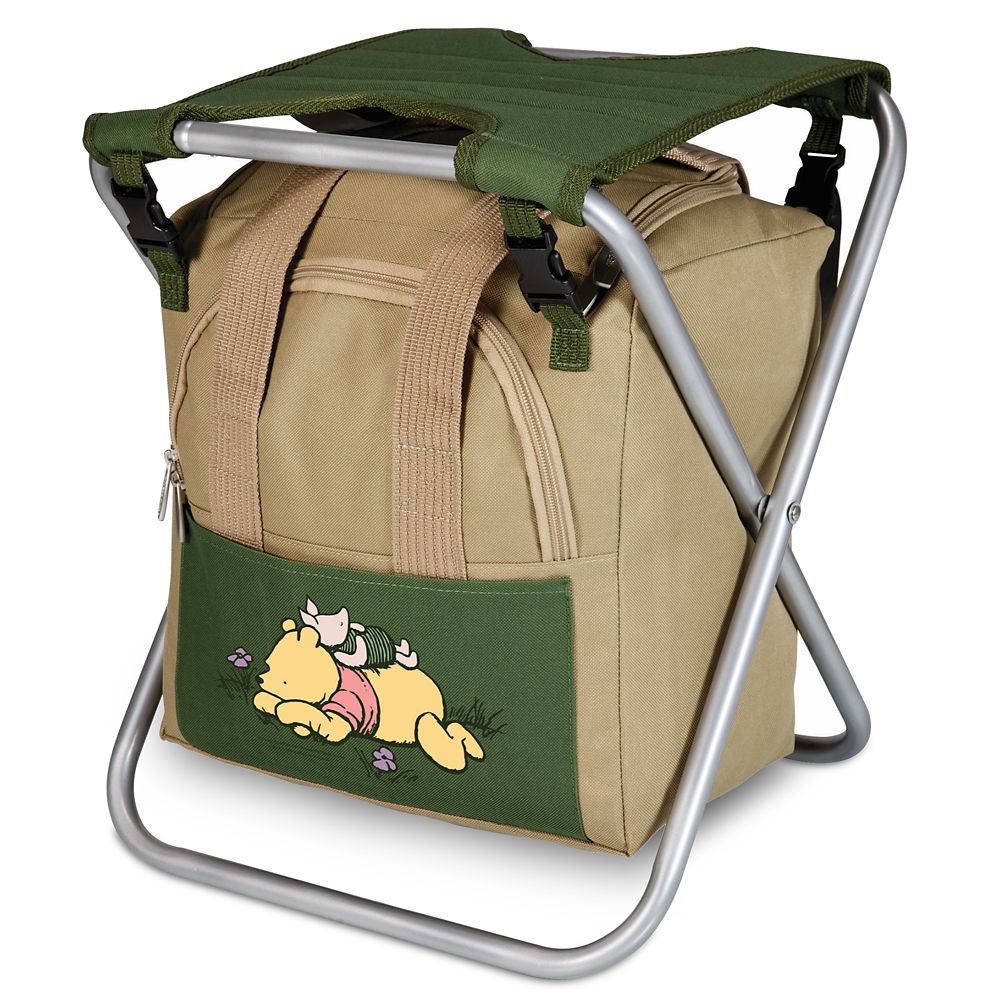 Winnie the Pooh Folding Garden Stool with Detachable Storage Tote Bag and Tools Official shopDisney