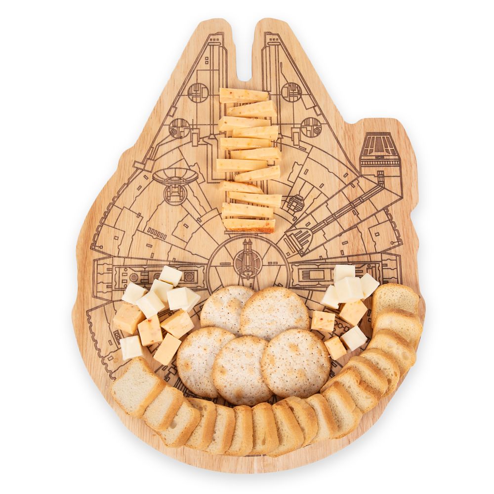 Millennium Falcon Wooden Serving Board - Star Wars