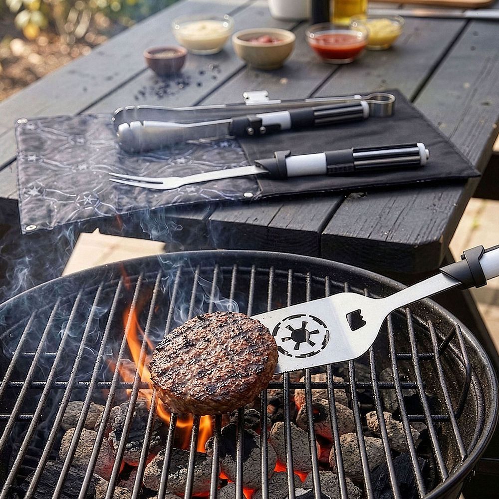 Darth Vader BBQ Tools Set with Case by Picnic Time - Star Wars