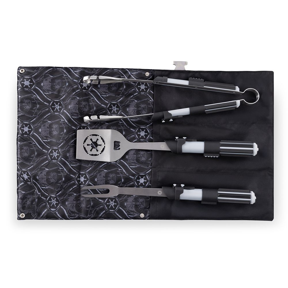 Darth Vader BBQ Tools Set with Case by Picnic Time - Star Wars