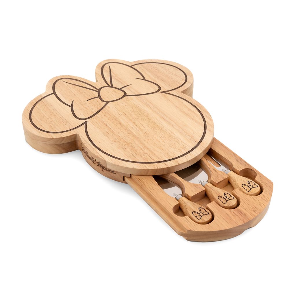 Minnie Mouse Cheese Board and Tools Set