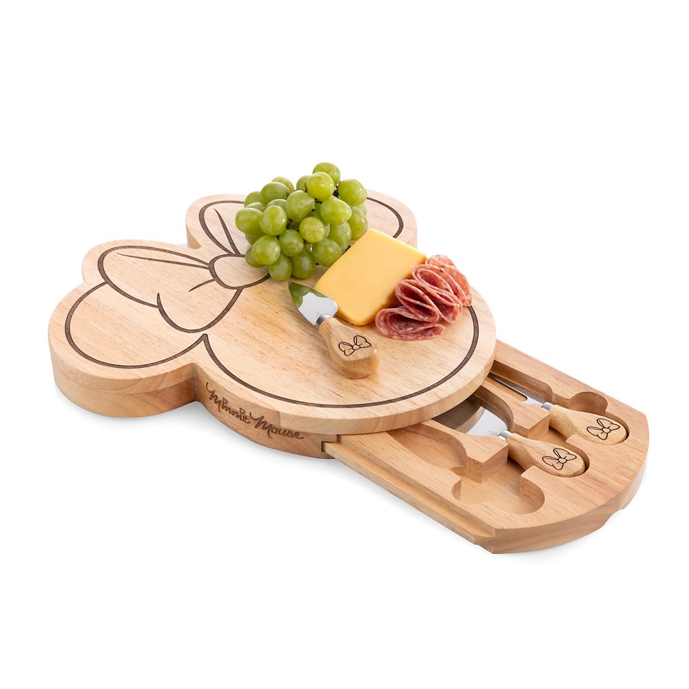 Minnie Mouse Cheese Board and Tools Set