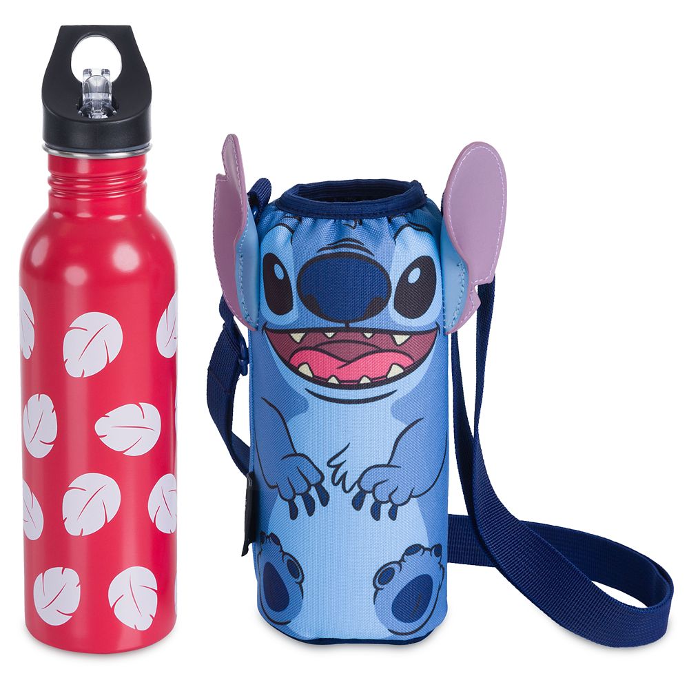 Lilo & Stitch Stainless Steel Water Bottle with Cooler Set
