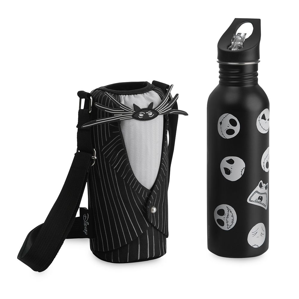 Jack Skellington Stainless Steel Water Bottle and Cooler Tote - The Nightmare Before Christmas