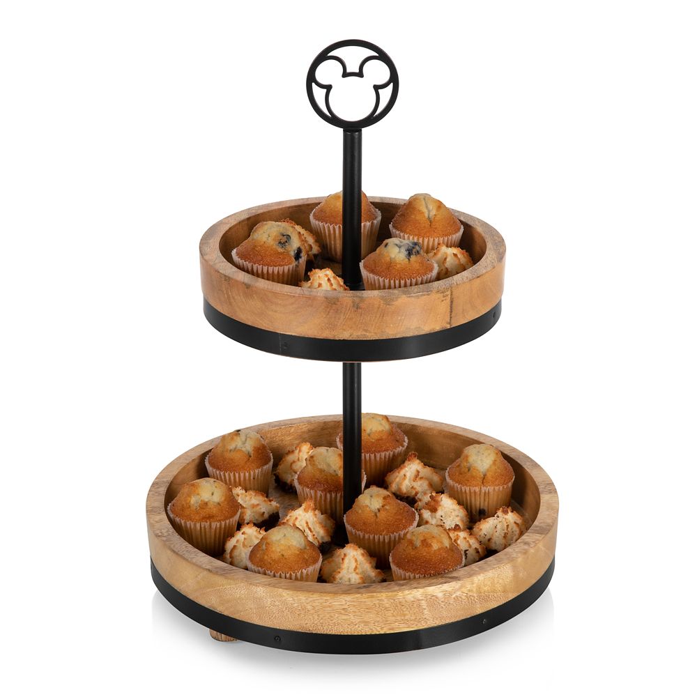 Mickey Mouse Icon Tiered Serving Tray