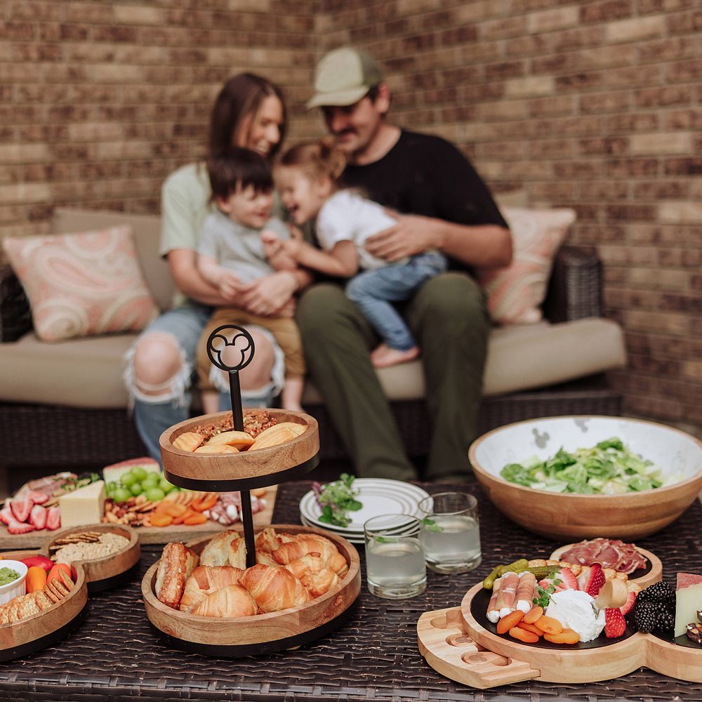 Mickey Mouse Icon Tiered Serving Tray