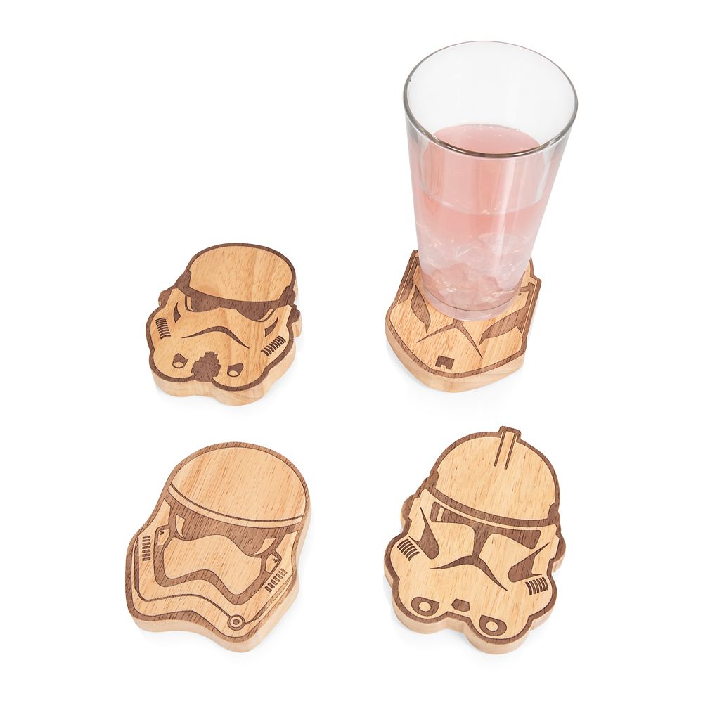 Star Wars Coasters with Bottle Openers Set