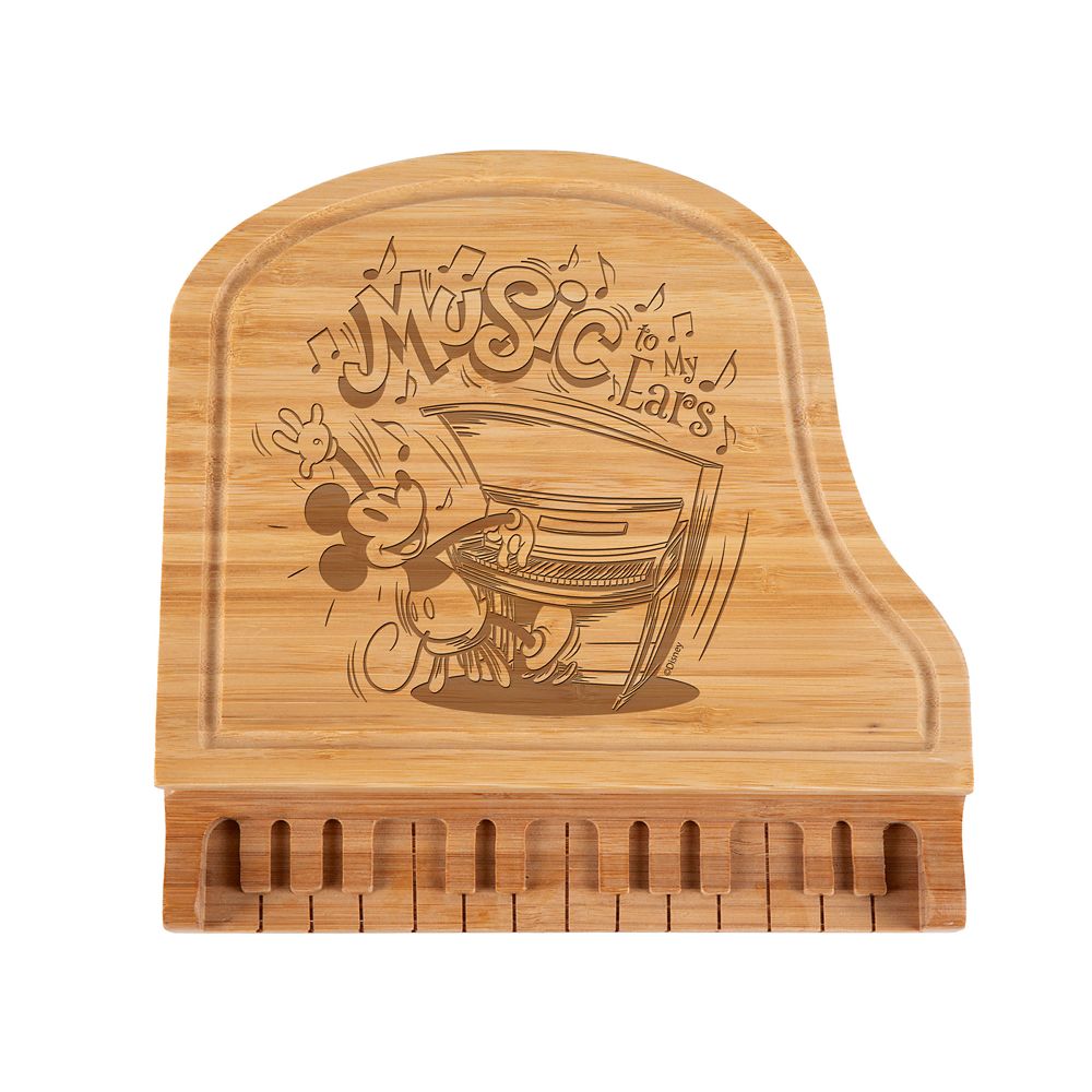 Mickey Mouse Piano Cheese Board Official shopDisney