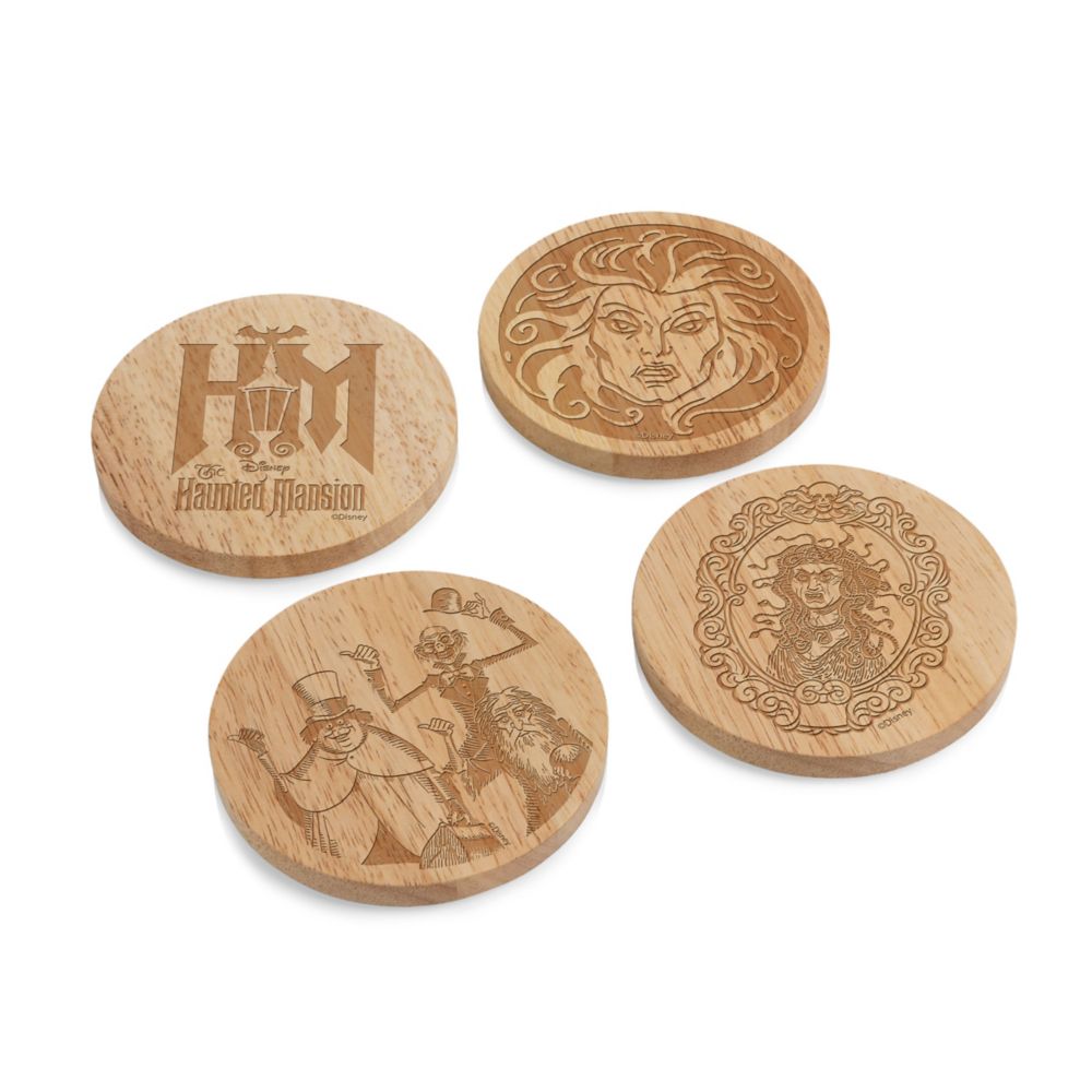 The Haunted Mansion Coasters with Bottle Openers Set by Picnic Time