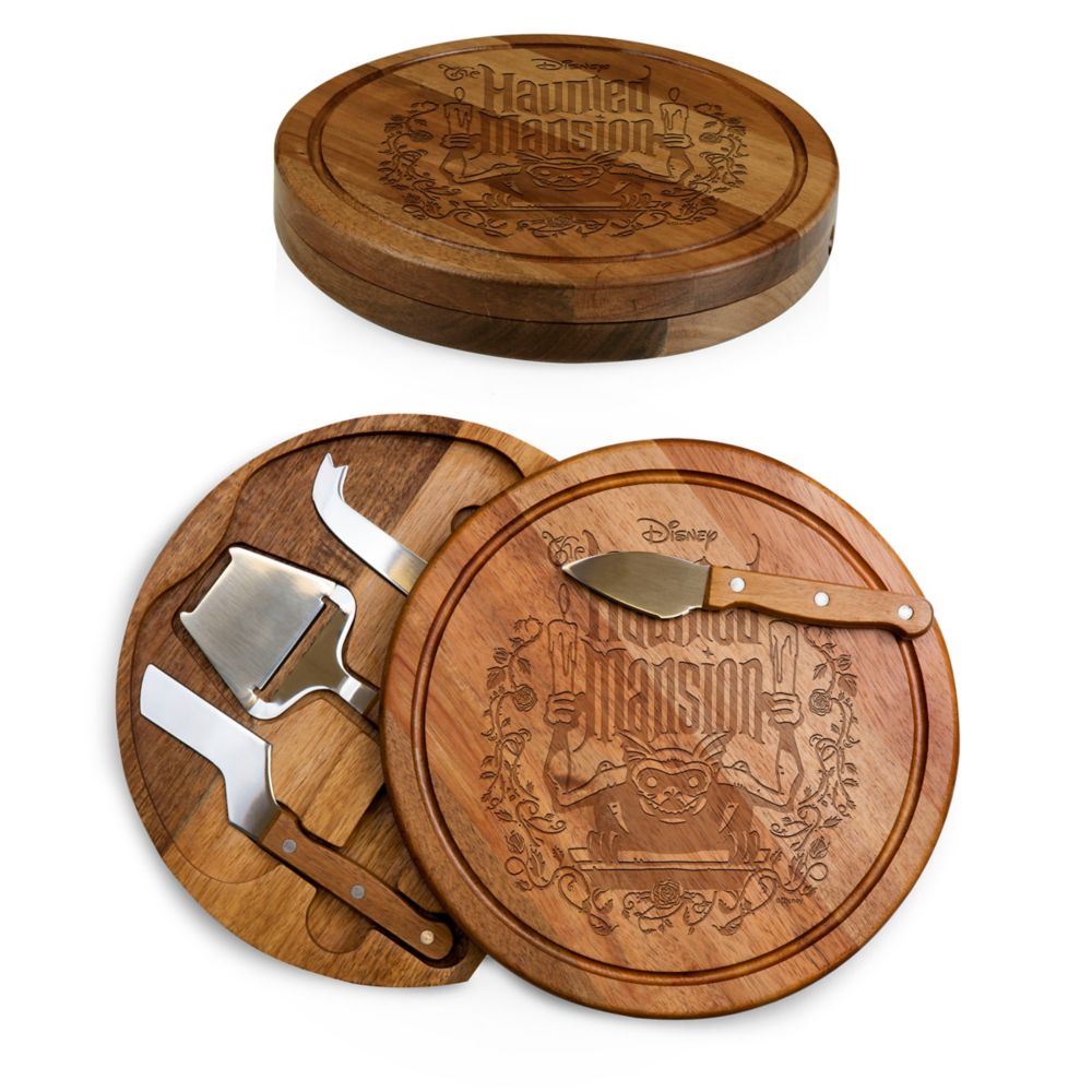 The Haunted Mansion Cheese Board and Tools Set by Picnic Time