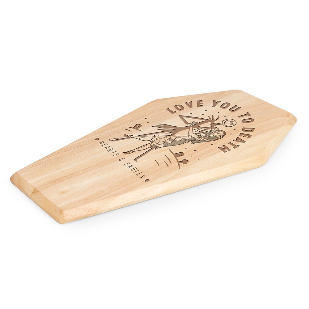 Jack Skellington and Sally Coffin Serving Board by Picnic Time &ndash; The Nightmare Before Christmas