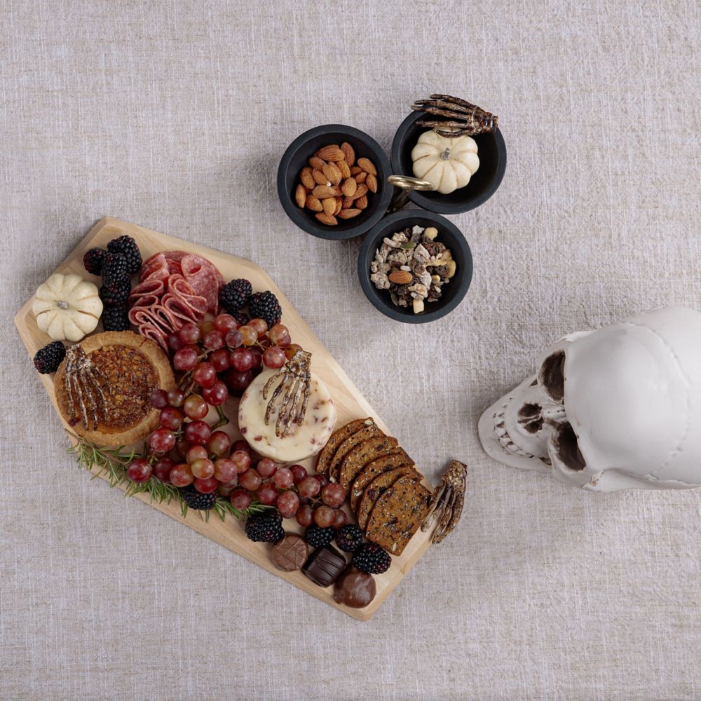 Jack Skellington and Sally Coffin Serving Board by Picnic Time &ndash; The Nightmare Before Christmas