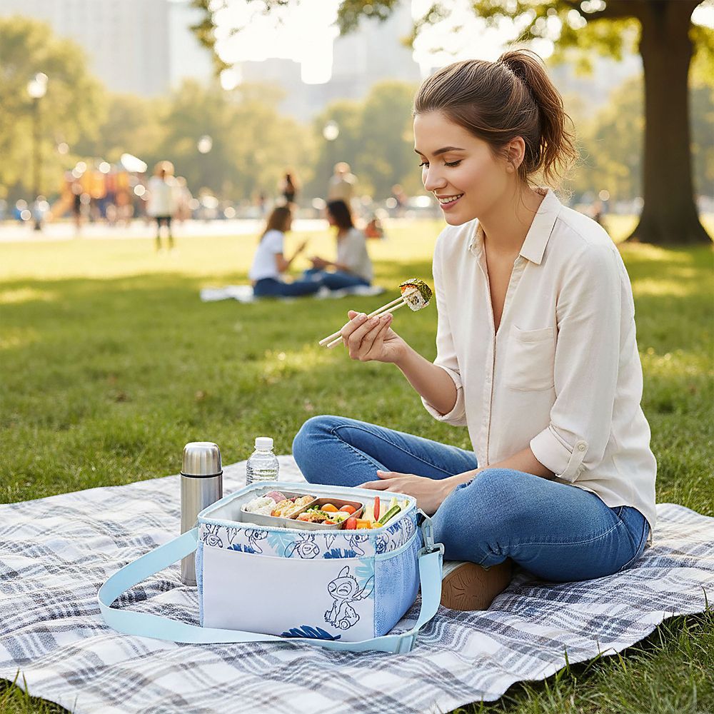 Stitch Modern Lunch Cooler by Picnic Time - Lilo & Stitch