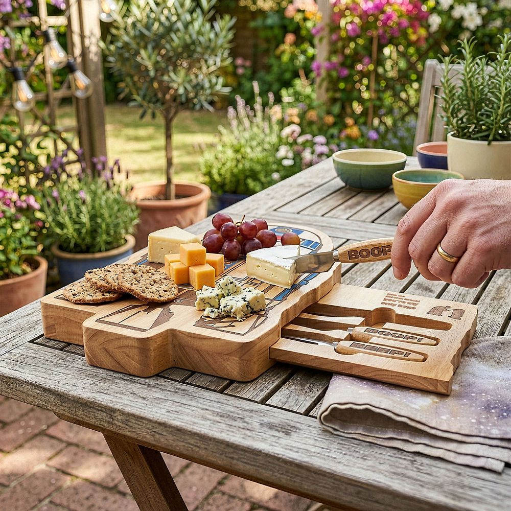 R2-D2 Cheese Board by Picnic Time - Star Wars