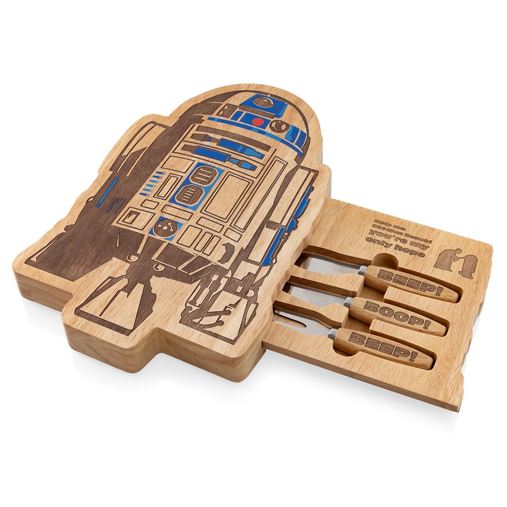 R2-D2 Cheese Board by Picnic Time - Star Wars