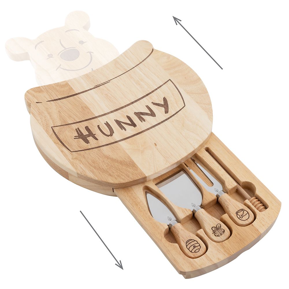 Winnie the Pooh Honey Pot Charcuterie Board Set with Tools by Picnic Time