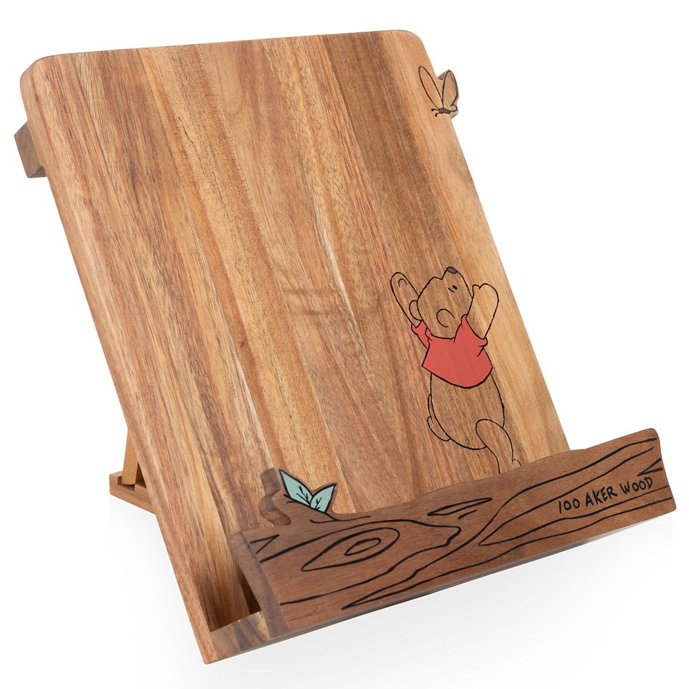 Winnie the Pooh Wooden Cookbook & Recipe Stand by Picnic Time