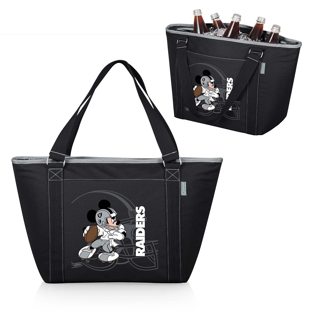 Mickey Mouse x NFL Las Vegas Raiders Topanga Cooler Tote Bag by Picnic Time