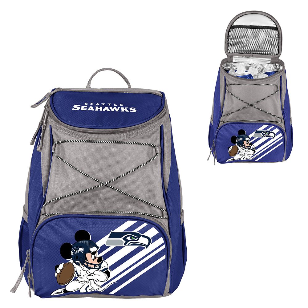 Mickey Mouse x NFL Seattle Seahawks PTX Backpack Cooler by Picnic Time