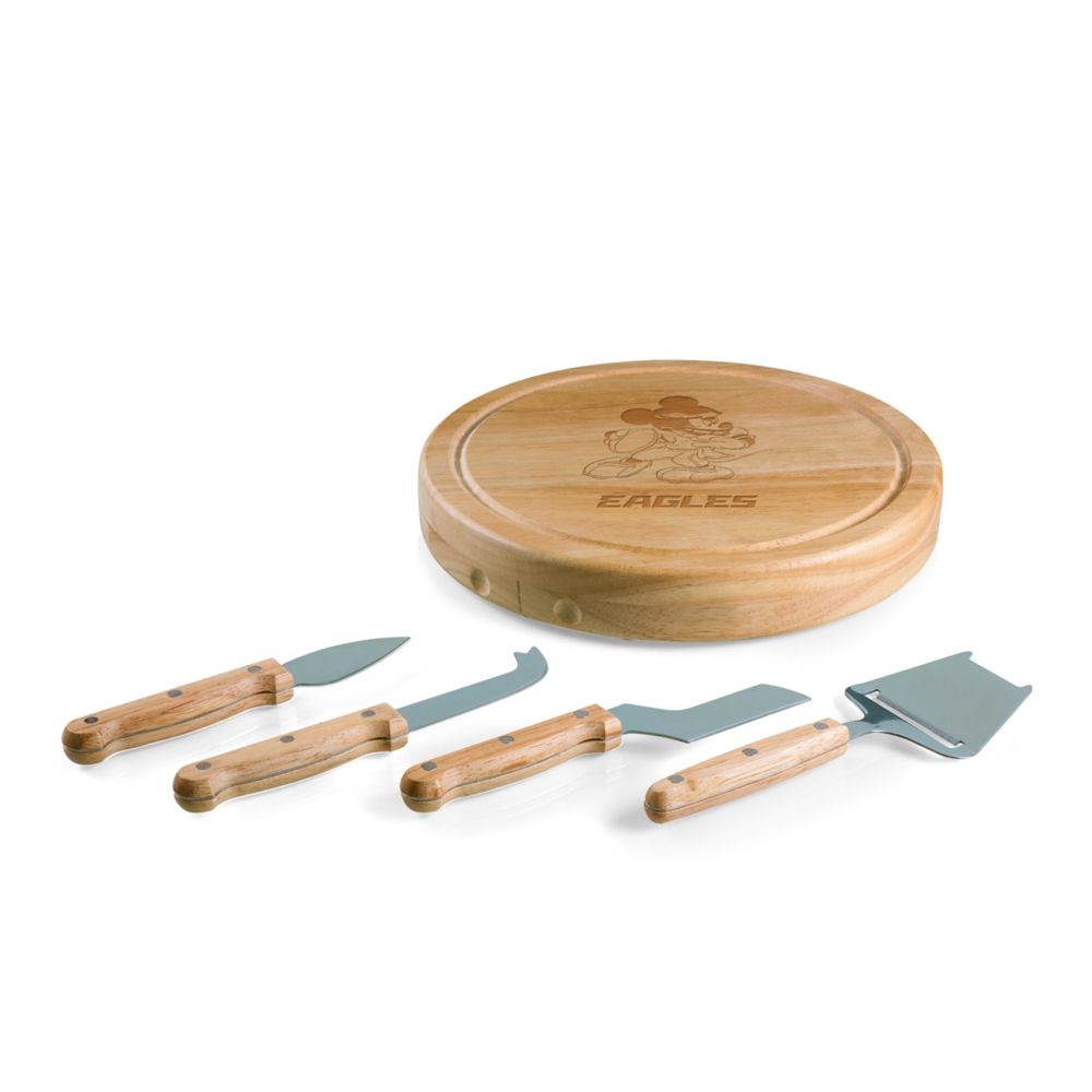 Mickey Mouse x NFL Philadelphia Eagles Circo Cheese Board and Tools Set by Picnic Time