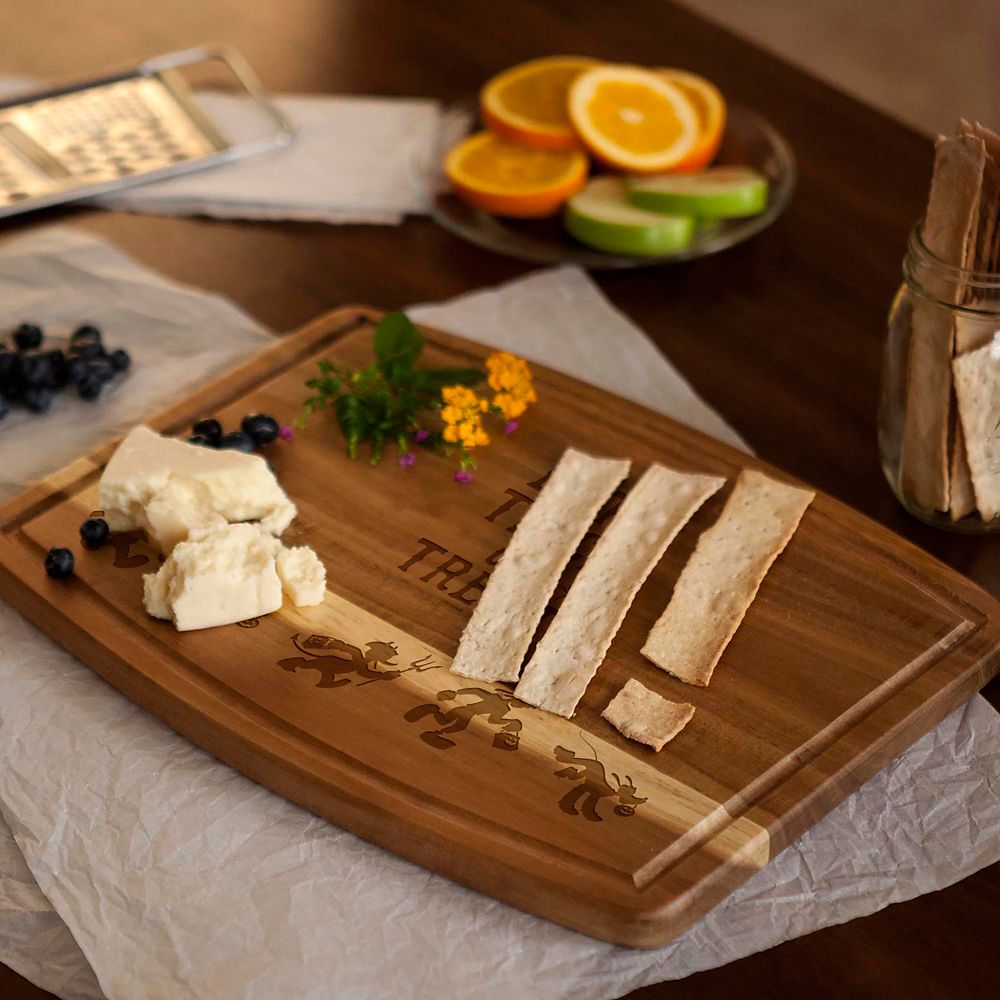 Mickey Mouse and Friends Halloween Ovale Acacia Wood Cutting Board by Picnic Time