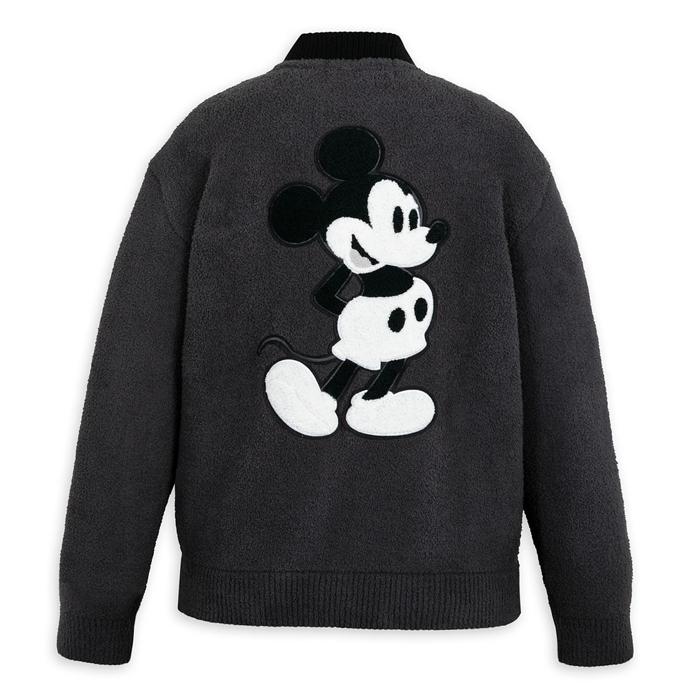 Mickey Mouse CozyChic&reg; Varsity Jacket for Adults by Barefoot Dreams