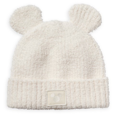 Детские шапки Barefoot Dreams Mickey Mouse Beanie Hat for Kids by Barefoot Dreams - Cream