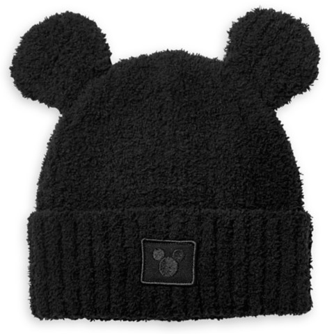 Детские шапки Barefoot Dreams Mickey Mouse Beanie Hat for Kids by Barefoot Dreams – Black