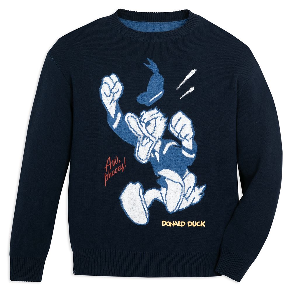 Donald Duck CozyChic Sweater for Adults by Barefoot Dreams Official shopDisney