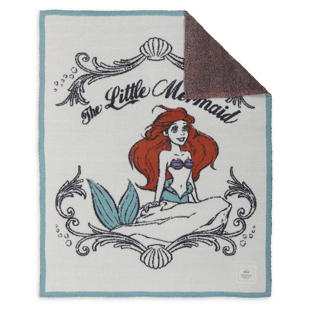 Ariel CozyChic&reg; Blanket by Barefoot Dreams &ndash; The Little Mermaid